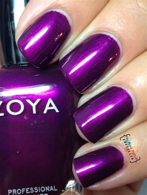 my nail polish obsession zoya wishes collection winter 2014 fancy nails purple nails nail