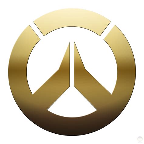 Overwatch Logo Gold Freetoedit Sticker By Renegayde23