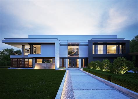 Modern Villa On Behance