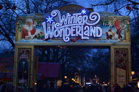 Weihnachtszauber Auf Dem Winter Wonderland In London Weltgefühle