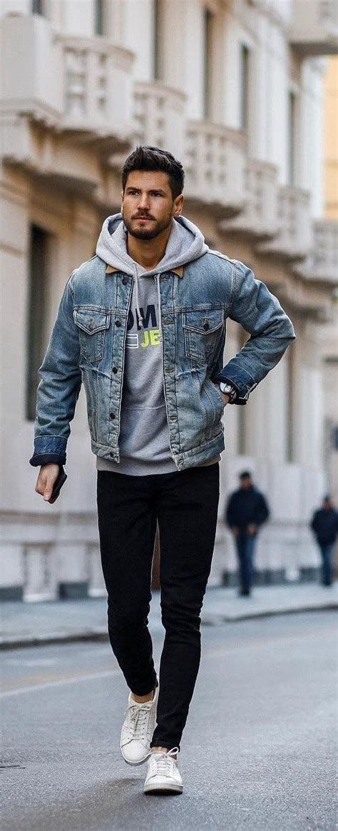 Mens Style Guide How To Dress This Winter In Style Hoodie Outfit