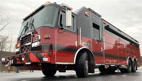 800000 Heavy Rescue Vehicle In Service For Washington Fire Department