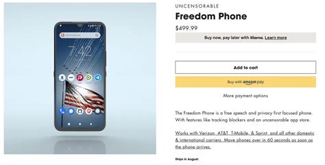 Freedom Phone Uncensorable Raises A Host Of Security Questions
