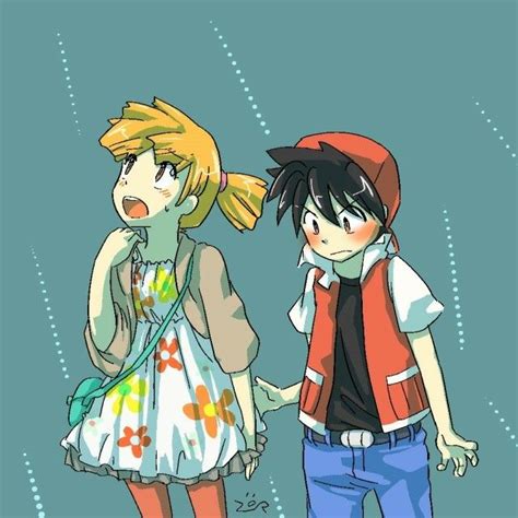 RED X Kasumi Pokeshipping Ash And Misty Anime Pokemon