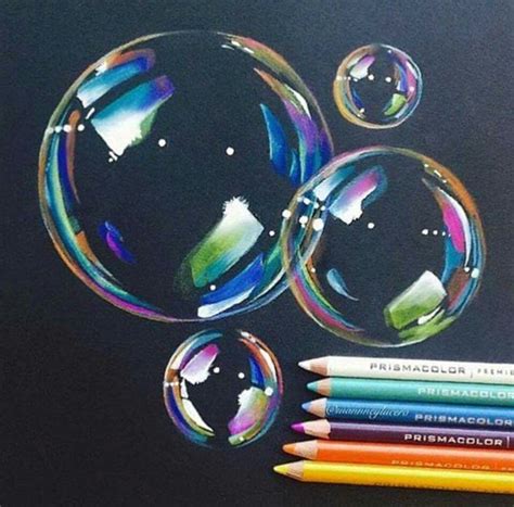 Pin By Andrea Walkin On Art And Design Black Paper Drawing Bubble Art