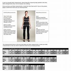  Papell Size Chart Fashionista5050 Flickr