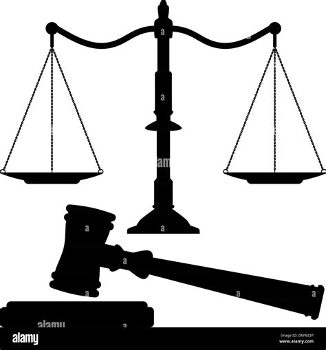 Symbol Justice Scales Black And White Stock Photos And Images Alamy