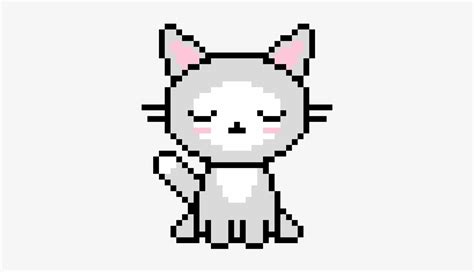 Kawaii Cat Pixel Panda Throw Blanket Transparent Png 450x520 Free