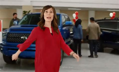 Laurel toyota jan legs / toyota jan 101 everything you need to know about jan from the toyota commercials the news wheel. Get a Second Baby Seat: Toyota Jan Is Pregnant Again - The ...