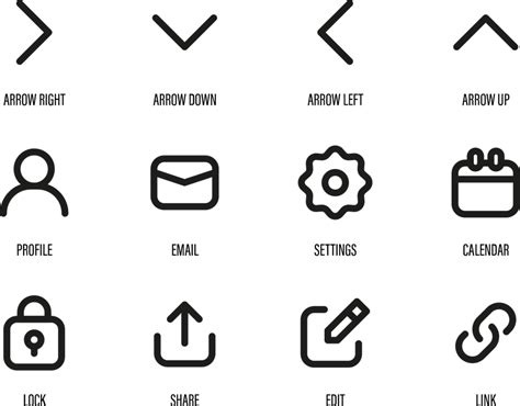 Icons Web Symbols · Free Vector Graphic On Pixabay