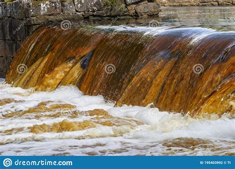 Waterfall At The Mill In Cheddar Gorge Royalty Free Stock Photo