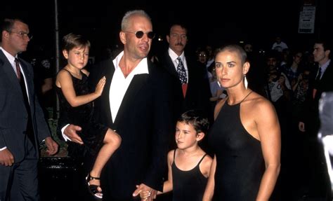 throwback pics of demi moore and bruce willis shared by daughter rumer
