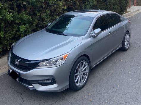 2017 Honda Accord With 19x85 35 Ferrada Fr4 And 23545r19 Radar Dimax