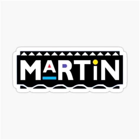 Martin Logo Sticker For Sale By Teenagedesign Redbubble