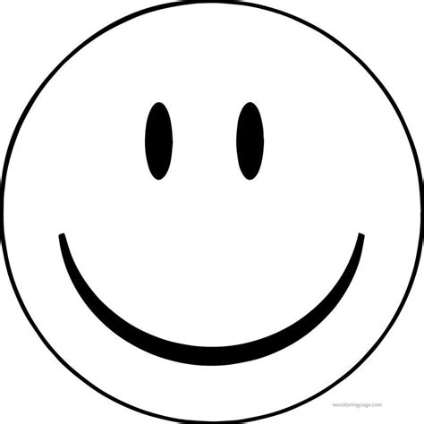 Happy Face Emoji Coloring Pages Face Stencils Smily Face Images And