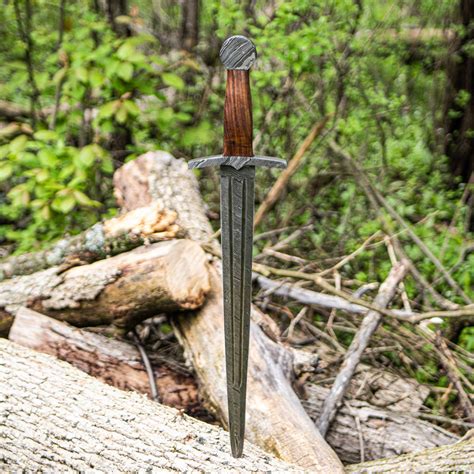 Bastard Sword Longsword High Carbon Damascus Steel Sword 27