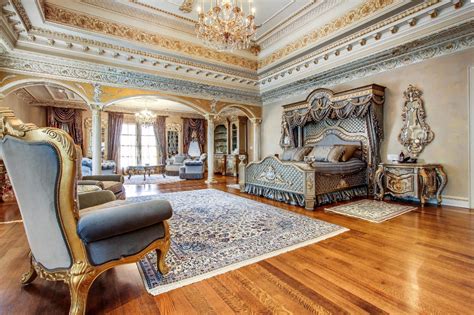 Lavish French Inspired Mansion In Ontario Canada French Bedroom