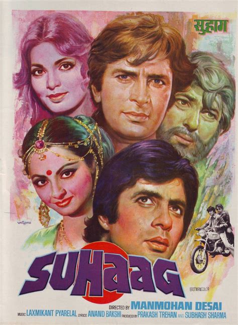 Suhaag (1979) Good Resolution | Movie posters, Bollywood posters, Film posters vintage