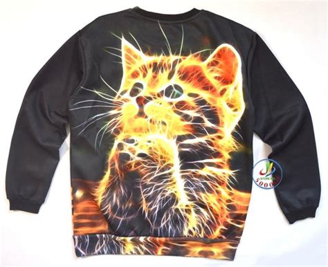 3d Sweatshirts Sweaters Cat Design On Luulla