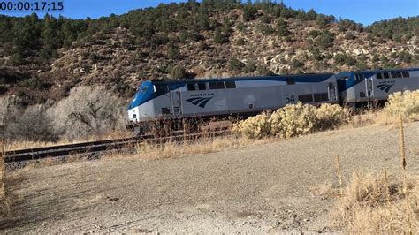 Southwest Chief On Raton Pass 12102021 Youtube