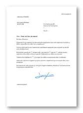 Modèle et exemple de lettre de motivation  Clerc de notaire