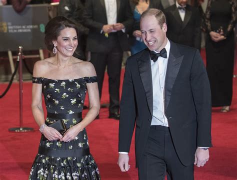 Kate Middleton And Prince William At The 2017 Baftas Popsugar