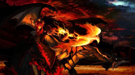 12 Awesome Anime Dragon Wallpapers Baka Wallpaper