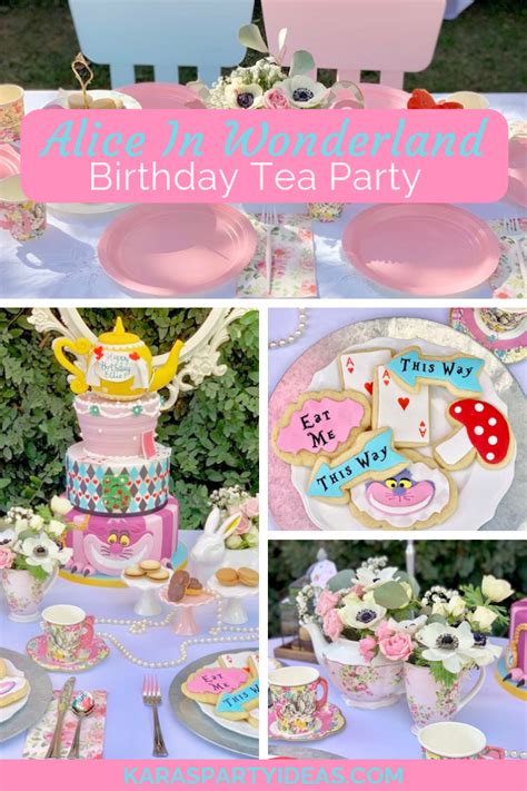 Alice In Wonderland Birthday Party Supplies Birthday Celebration