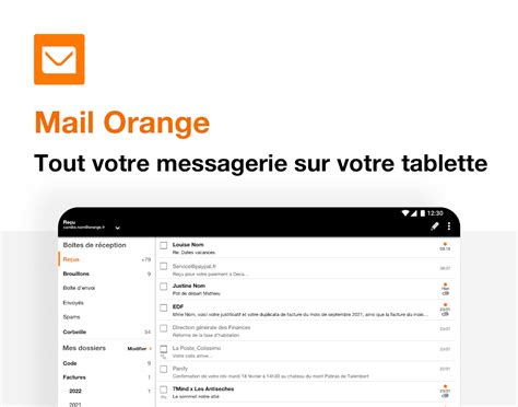 Mail Orange Messagerie email APK لنظام Android تنزيل