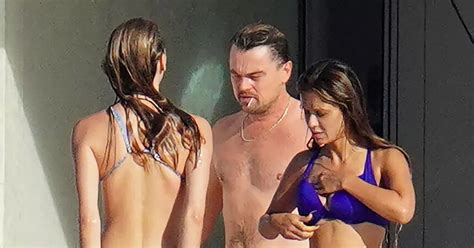 Shirtless Leonardo Dicaprio Kicks Off With Bikini Clad Women Amid Romance Rumours Irish
