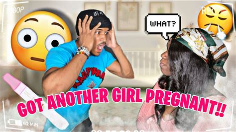 I Got Another Girl Pregnant Prank On Girlfriend Youtube