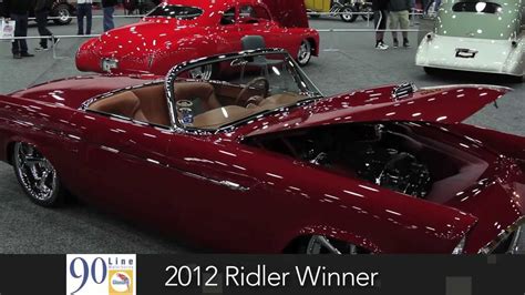2012 Ridler Winner Dwayne Peace 1955 Ford Thunderbird Youtube