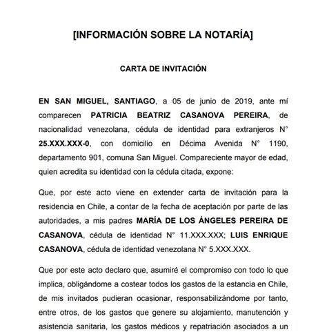 Top Imagen Ejemplo De Carta Invitacion Para Visa Aldamaryrestaurante Com Mx