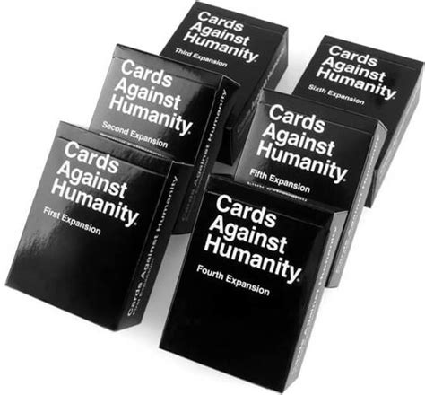 Cards Against Humanity Expansion Packs 1 6 All In One Big