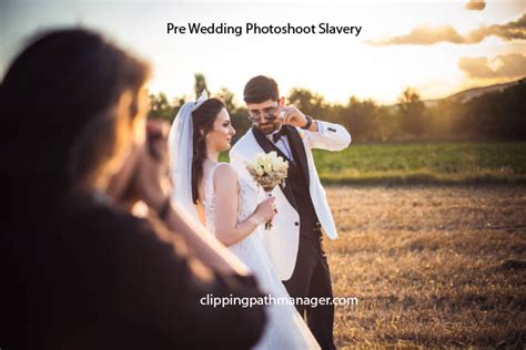 Pre Wedding Photoshoot Slavery Clipping Path Manager