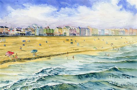 Ocean City Maryland Painting By Melly Terpening Fine Art America