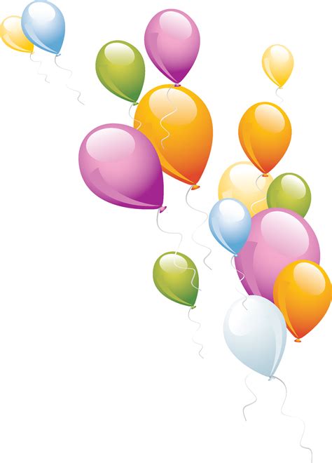 Birthday Cake Borders And Frames Clip Art Balloons Png