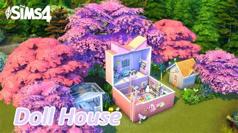 심즈4 인형의 집🎀doll House No Cc 건축 The Sims 4 Speed Build Youtube