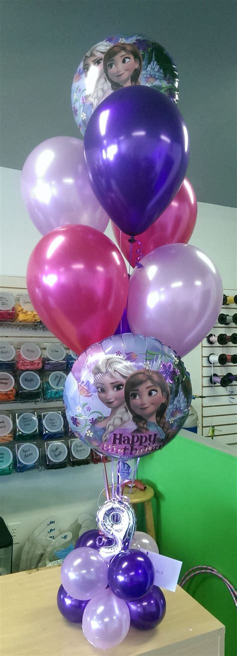 Frozen Balloon Bouquet Frozen Theme Party Frozen Birthday Party