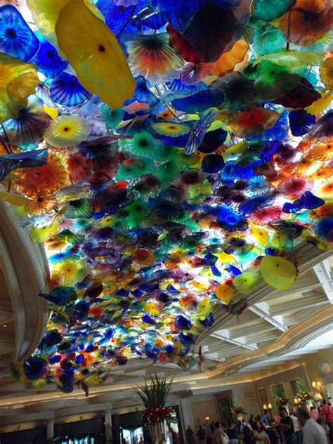 See more of chihuly studio on facebook. Artist Dale Chihuly ceiling of glass at the Bellagio Hotel ...
