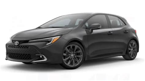 2024 Toyota Corolla Hatchback Colors With Images Exterior And Interior