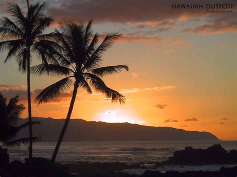 Hawaii Beach Sunset Wallpaper Widescreen Hawaii Beach Sunset Wallpaper