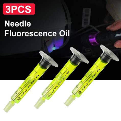 3pcs Fluorescent Oil Leak Detection Test Uv Dye Re Grandado