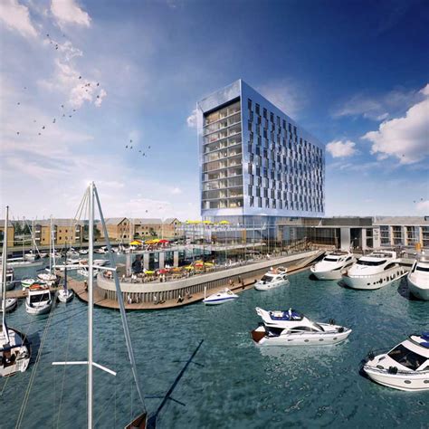 Southampton city council leader and chancellor of the exchequer praise work of solent apprenticeship hub. Southampton Ocean Village, Millennium Hotel - e-architect