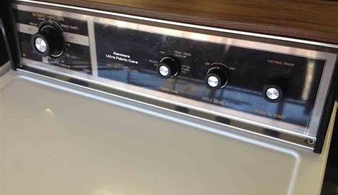 Large Images for On Sale!: Classic Kenmore 70 Series Washer/Dryer Set