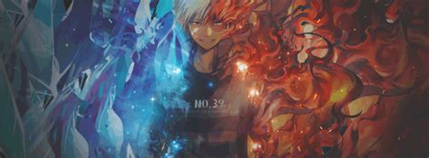 Todoroki Ice And Fire  Wallpaper