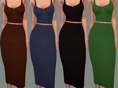 Tammy Dress By Natalimayhem At Tsr Sims 4 Updates