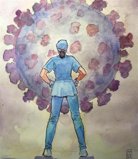 (see human viruses by baltimore. Il disegno di Milo Manara in omaggio ai medici che ...