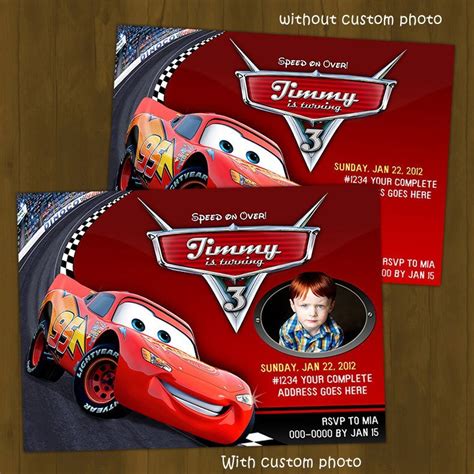 Disney Cars Birthday Invitations Printables Invitation Design Blog