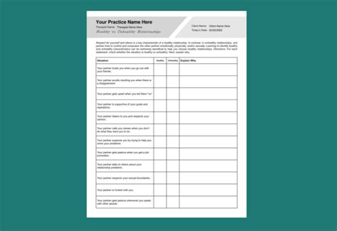 13 Printable Worksheets For All Types Of Relationships Worksheets Library